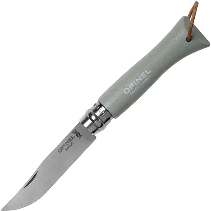 Нож OPINEL №6 TREKKING, нержавеющая сталь, серый 002200 002202